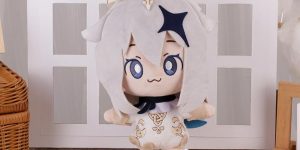 plush doll of genshin impact's paimon